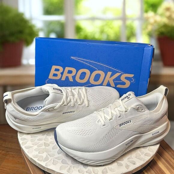 Brooks Glycerin GTS 22 Supportive Running Shoes Women’s Size 11.5 Bluewash Blue - Picture 1 of 16